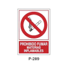 Prohibition and Fire Signboard Type 6 (Plastic Sheet - Class B) [P-289-B]