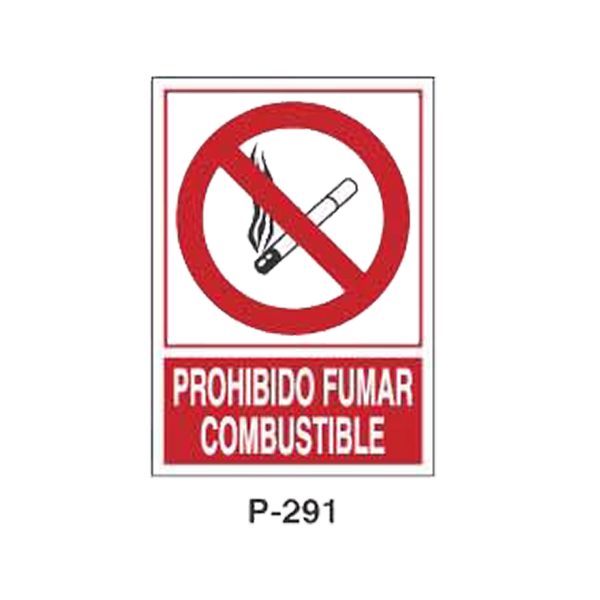 Prohibition and Fire Signboard Type 6 (Plastic Sheet - Class A) [P-291-A]