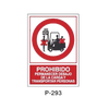 Prohibition and Fire Signboard Type 6 (Plastic Sheet - Class B) [P-293-B]