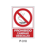 Prohibition and Fire Signboard Type 6 (Plastic Sheet - Class B) [P-310-B]