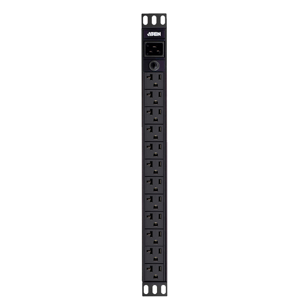 ATEN™ 1U 16A 12Port Basic PDU  [PE0212G-AT-G]