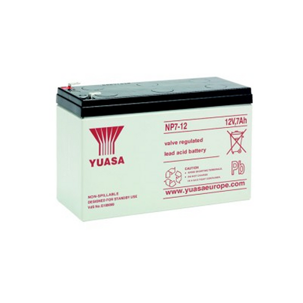 YUASA™ Battery 12 VDC 7Ah [PS-1207]