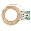 Rosette of 2 SC/APC with Connection of 2 Fibers - 20 m [R2SCAI2F20]