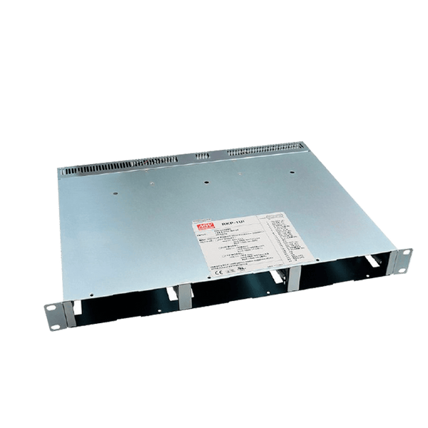 MEANWELL® 19" RKP-1U Chassis (AC Inlet: IEC320-C14) [RKP-6K1UI-24]