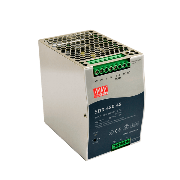 MEANWELL® SDR-480 Power Supply Unit [SDR-480-48]