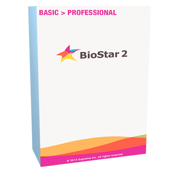 Upgrade SUPREMA® BioStar™ 2 Basic -> Professional [UPBASPRO]