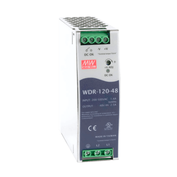 MEANWELL® WDR-120 Power Supply Unit [WDR-120-48]